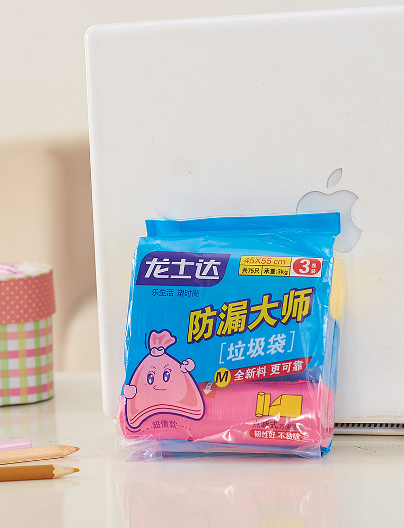 超值中號垃圾袋(3卷裝)