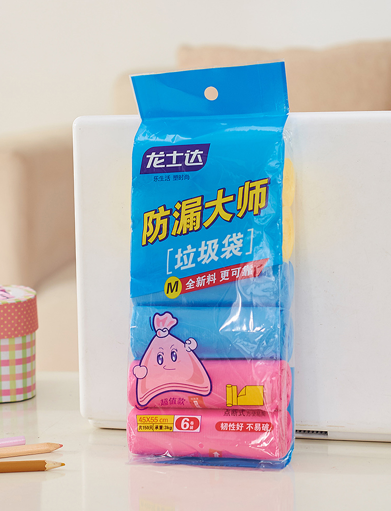 超值中號垃圾袋(6卷裝)